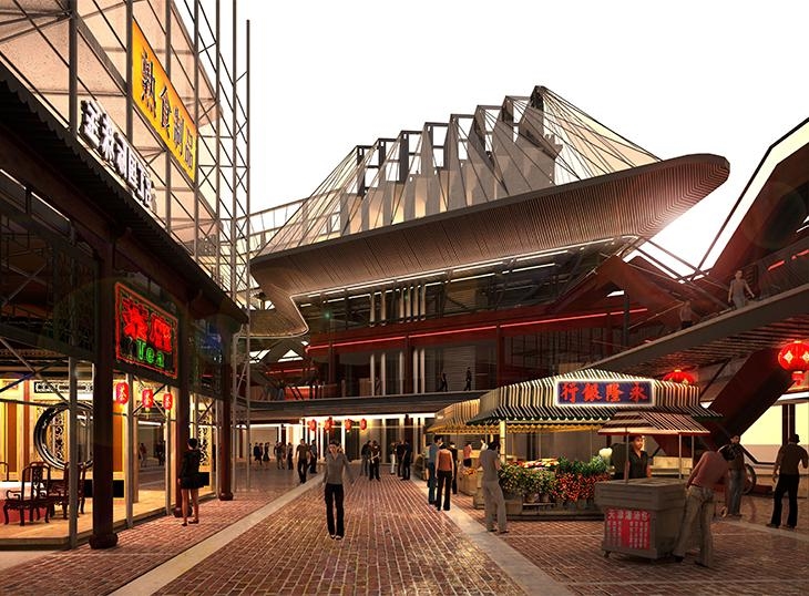 Archisearch - THE CITY WITHIN A CITY PROJECT / A SHOPPING COMPLEX IN RUICHANG / 2015 / LEONIDAS PAPALAMPROPOULOS / GEORGIA SYRIOPOULOU