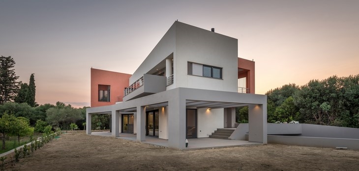 Archisearch - SE view, IS House, Nafpaktos Greece, Barlas Architects (c) Pygmalion Karatzas