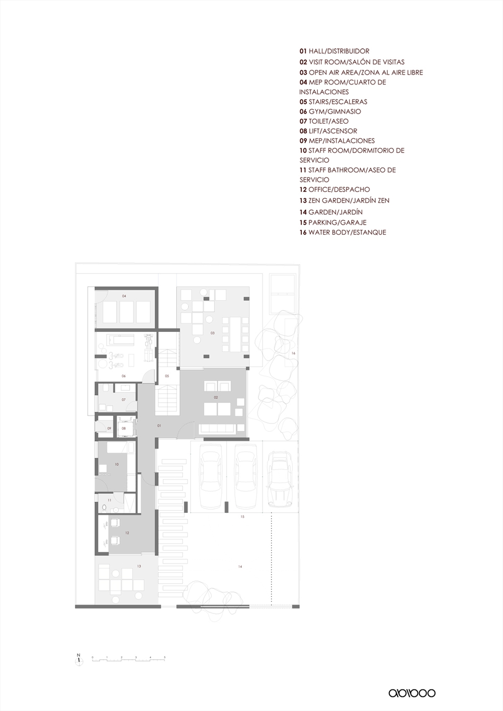 Archisearch - INDER HOUSE, Chennai, India | ABIBOO ARCHITECTURE | ground floor