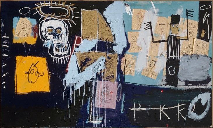 Archisearch - Jean-Michel Basquiat, Slave Auction, 1982