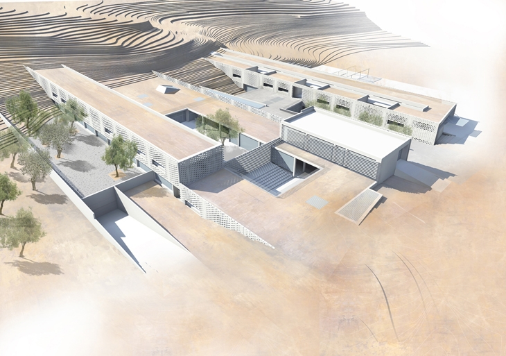 Archisearch - INTERNATIONAL ARCHITECTURAL COMPETITION: INNOVATIVE, BIOCLIMATIC, EUROPEAN SCHOOL COMPLEX IN CRETE – GREECE (UIA-SCHOOL BUILDING ORGANIZATION, GREECE) 2nd PRIZE ENTRY