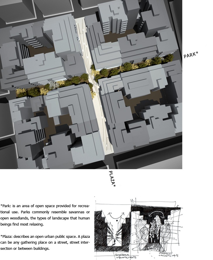 Archisearch - Πάρκο+Πλατεία: δύο πρωτογενείς αντιθετικοί και συμπληρωματικοί αστικοί χώροι / Park+Plaza: two fundamental divergent yet complementary urban spaces.