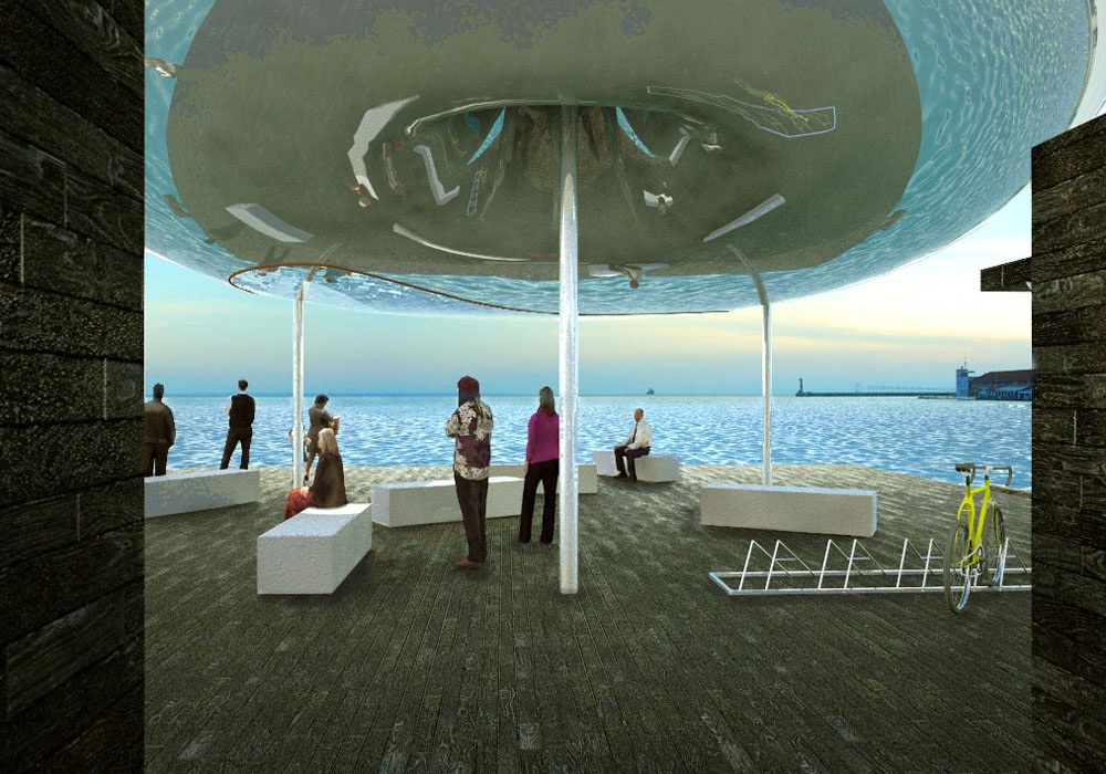 Archisearch - Giannikis SHOP / THESSALONIKI WATER TRANSPORT PIERS / HONORARY MENTION IN ARCHITECTURE COMPETITION
