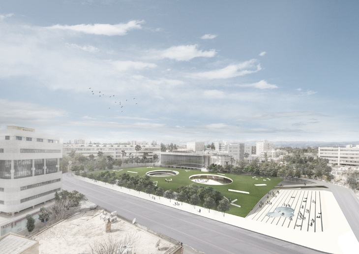 Archisearch - ALEA - redesign of the old GSP area, Nicosia, Cyprus