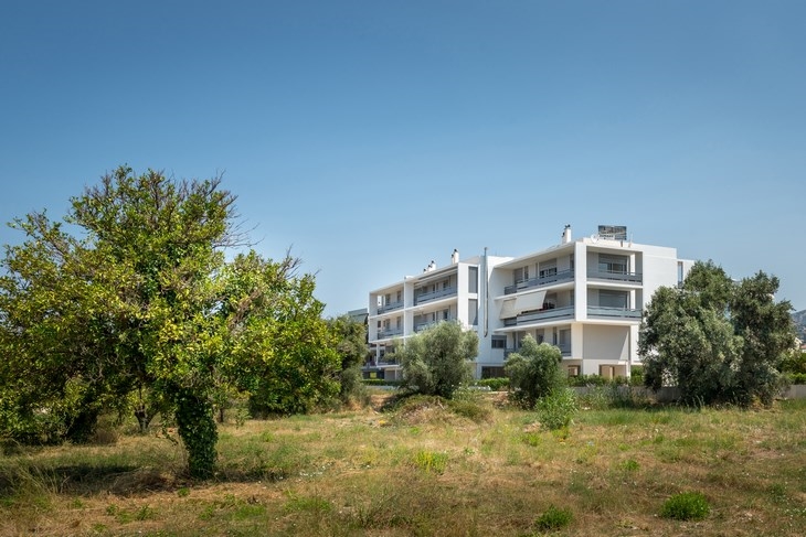 Archisearch - SW view, Thiresias Residential Building, Patras Greece, Barlas Architects (c) Pygmalion Karatzas