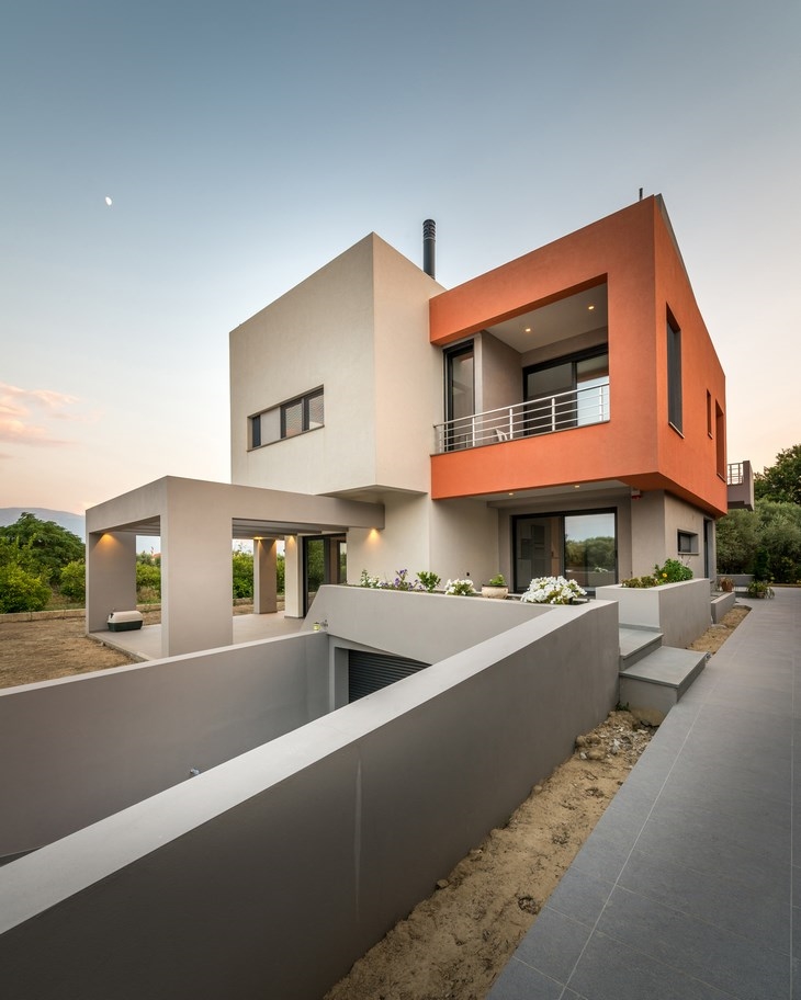 Archisearch - NE view, IS House, Nafpaktos Greece, Barlas Architects (c) Pygmalion Karatzas