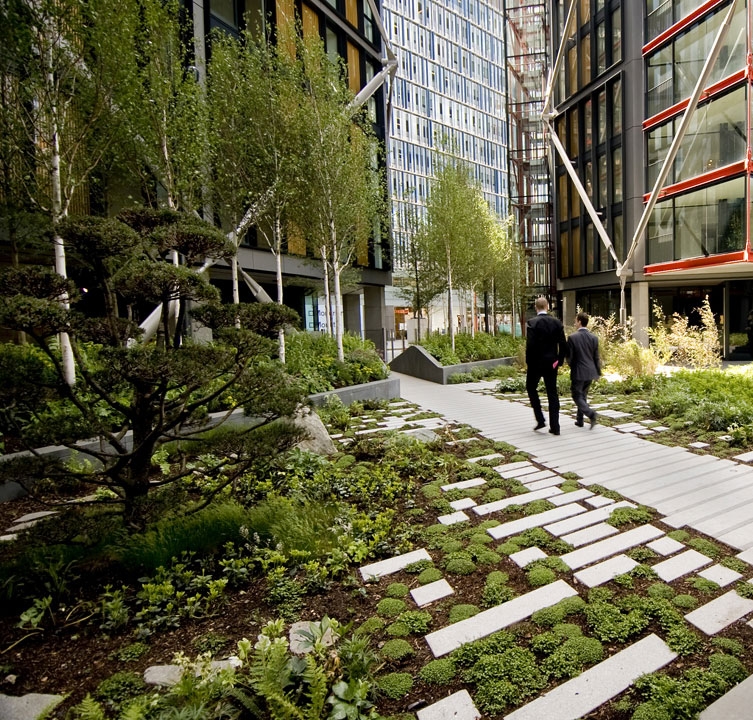 Archisearch NEO BANKSIDE RESIDENTIAL DEVELOPMENT | GILLESPIES LANDSCAPE ARCHITECTS AND ROGERS STIRK HARBOUR+PARTNERS ARCHITECTS | LONDON_UNITED KINGDOM