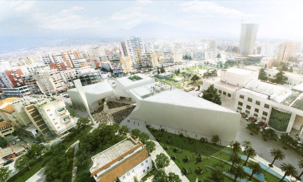 Archisearch Τζαμί και ισλαμικό κέντρο στα Τίρανα / BIG / Διεθνής αρχιτεκτονικός διαγωνισμός / 1ο βραβείο