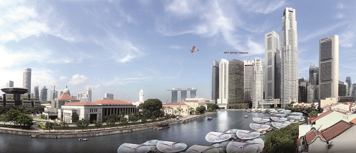 Archisearch SPARK ENVISIONS A SUSTAINABLE FLOATING HAWKER CENTRE FOR SINGAPORE