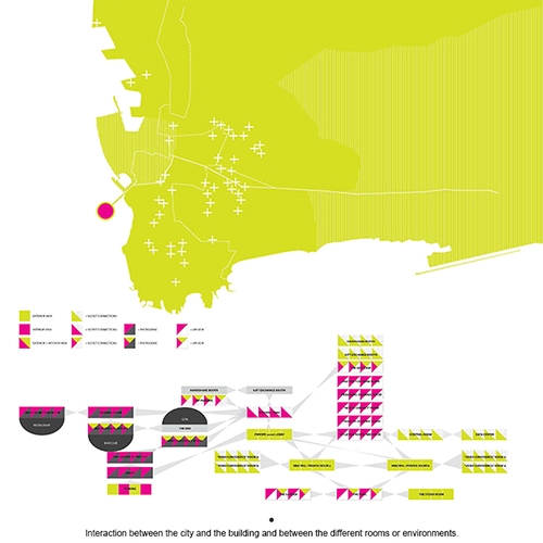 Archisearch A HOTEL NEGOTIATION MACHINE BY EMILY KOUSTAE / HUMAN TERRITORIES OF CONFLICTS