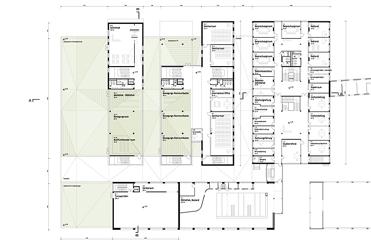 Archisearch GFRA ARCHITECTURE PROJECT FOR THE COMPTETITION FOR THE RENOVATION AND EXTENSION OF THE SALZBURG PEDAGOGICAL SCHOOL