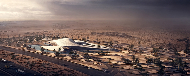 Archisearch BEE'AH HEADQUARTERS, SHARJAH, UAE / ZAHA HADID ARCHITECTS