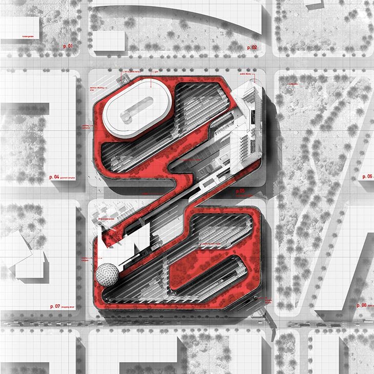 Archisearch THE CITY WITHIN A CITY PROJECT / A SHOPPING COMPLEX IN RUICHANG / 2015 / LEONIDAS PAPALAMPROPOULOS / GEORGIA SYRIOPOULOU