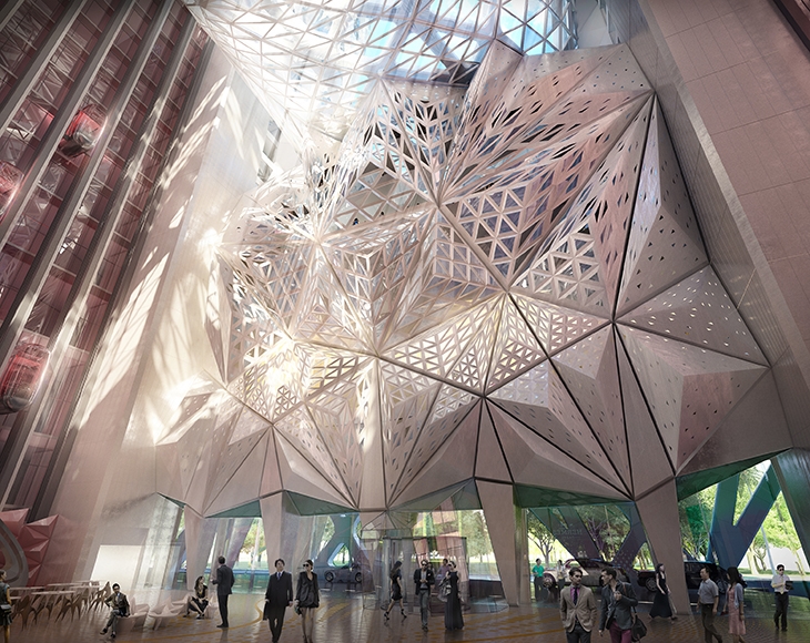 Archisearch - CITY OF DREAMS HOTEL TOWE BY ZAHA HADID ARCHITECTS IN COTAI, MACAU FOR MELCO CROWN ENTRETAINMENT LIMITED
