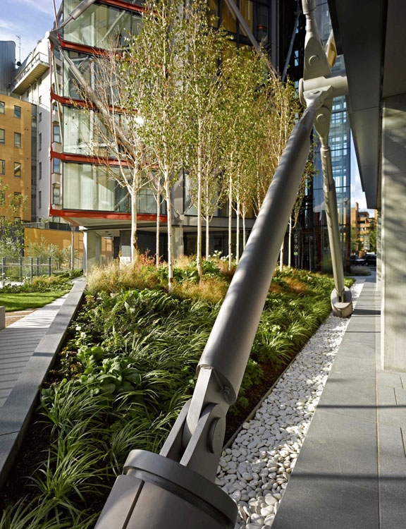 Archisearch NEO BANKSIDE RESIDENTIAL DEVELOPMENT | GILLESPIES LANDSCAPE ARCHITECTS AND ROGERS STIRK HARBOUR+PARTNERS ARCHITECTS | LONDON_UNITED KINGDOM