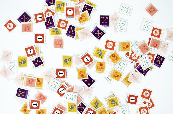 Archisearch - The Stamps Used in the Wes Anderson Postcards / Mark Dingo Francisco