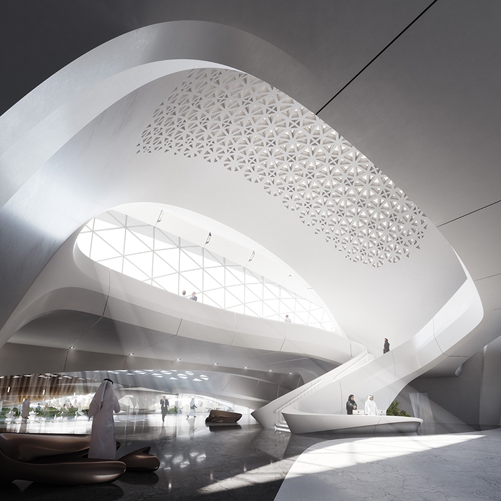 Archisearch BEE'AH HEADQUARTERS, SHARJAH, UAE / ZAHA HADID ARCHITECTS