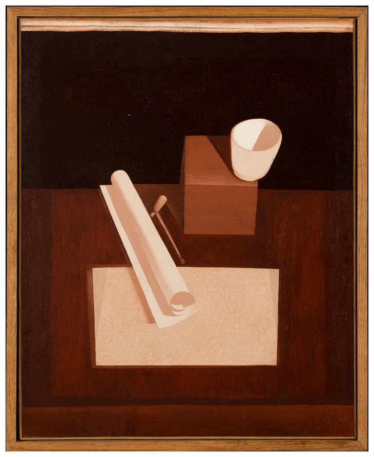 Archisearch - Le Corbusier, Le bol rouge, 1919 Huile sur toile, 81 x 65 cm (c) FLC, ADAGP, Paris 2015
