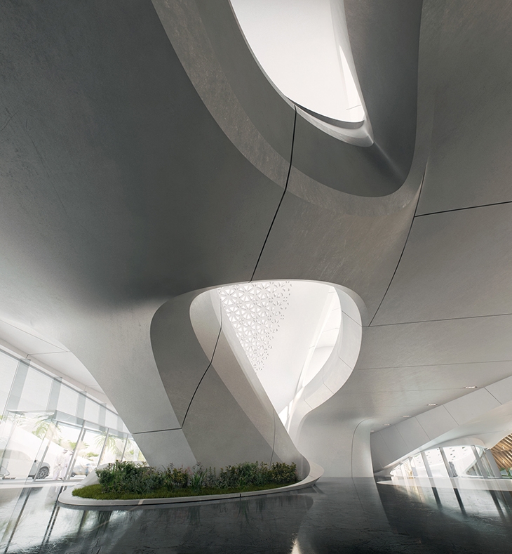 Archisearch BEE'AH HEADQUARTERS, SHARJAH, UAE / ZAHA HADID ARCHITECTS