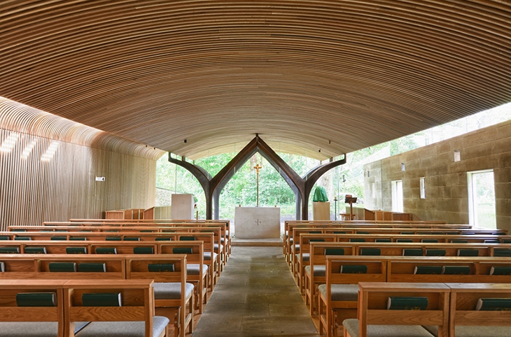 Archisearch THE CHAPEL OF ST. ALBERT THE GREAT IN EDINBURGH BY ARCHITECTS SIMPSON & BROWN PHOTOGRAPHED BY PYGMALION KARATZAS