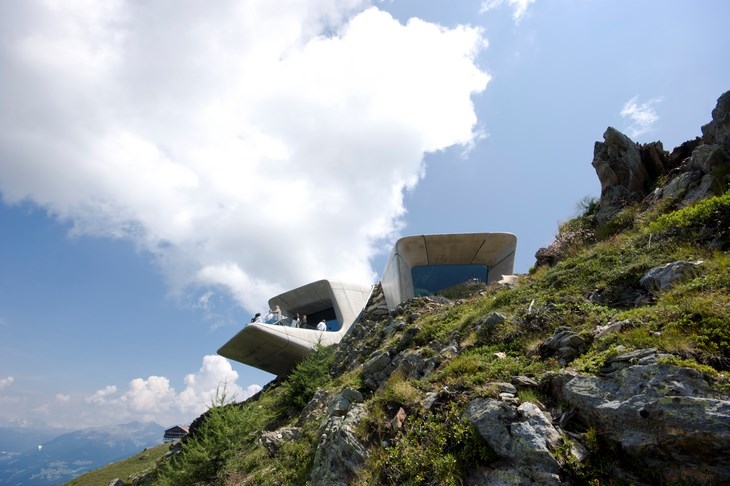 Archisearch MESSNER MOUNTAIN MUSEUM CORONES SOUTH TYROL, ITALY / ZAHA HADID ARCHITECTS