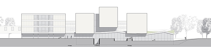 Archisearch GFRA ARCHITECTURE PROJECT FOR THE COMPTETITION FOR THE RENOVATION AND EXTENSION OF THE SALZBURG PEDAGOGICAL SCHOOL