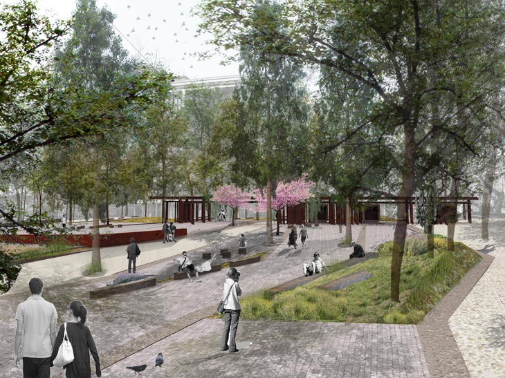 Archisearch - AWARD ON THE 6TH LANDSCAPE ARCHITECTURE EXHIBITION  IN BELGRADE / KATERINA ANDRITSOU, PANITA KARAMANEA, THANASIS POLYZOIDIS