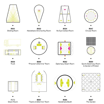 Archisearch A HOTEL NEGOTIATION MACHINE BY EMILY KOUSTAE / HUMAN TERRITORIES OF CONFLICTS