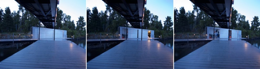 Archisearch - Guertin Boatport, Storm Bay, Canada