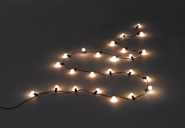 Archisearch - Felix Gonzalez-Torres, Untitled (Last light), 1993 