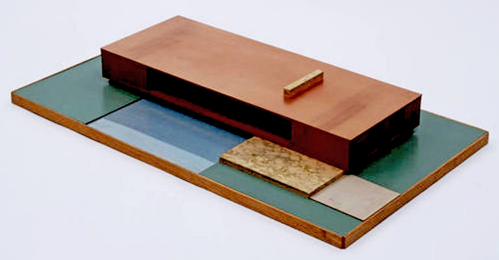 Archisearch -  Mies van der Rohe _ Resor House, Jackson Hole, Wyoming, U.S.A. _ 1937-1938 _ scale model  