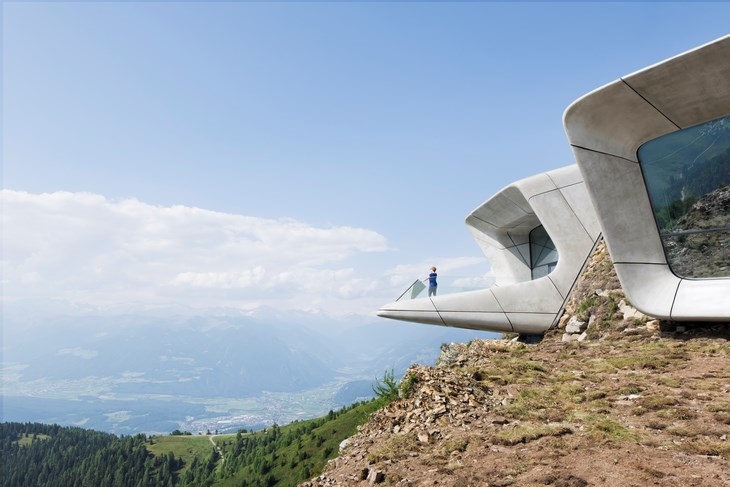 Archisearch MESSNER MOUNTAIN MUSEUM CORONES SOUTH TYROL, ITALY / ZAHA HADID ARCHITECTS