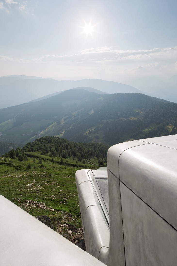 Archisearch MESSNER MOUNTAIN MUSEUM CORONES SOUTH TYROL, ITALY / ZAHA HADID ARCHITECTS