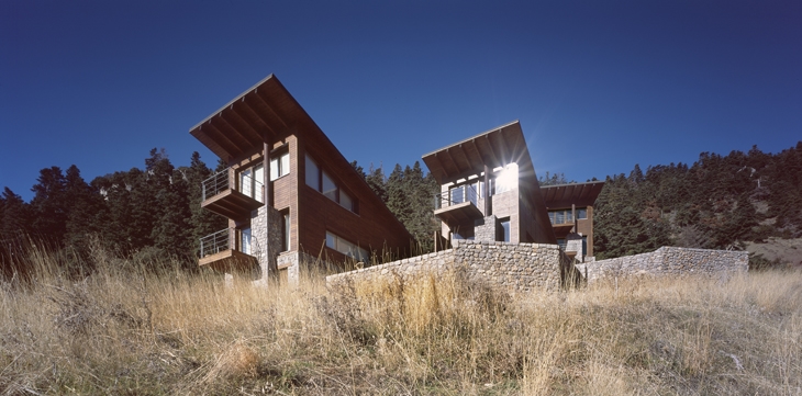 Archisearch - 5 HOUSES AT PARNASSOS MOUNTAIN / ROULA KOTSILATI & VANGELIS HATZIS