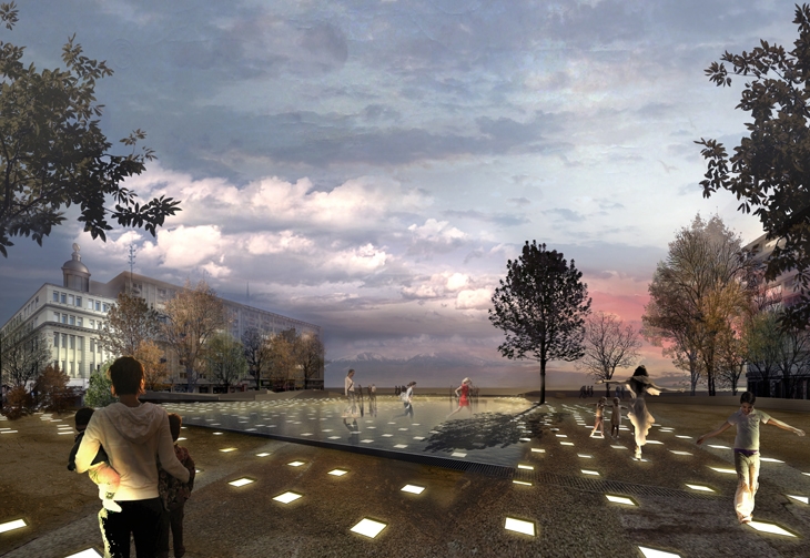 Archisearch - SILENT CROWD LOOKING FOR HUMAN GEOGRAPHY IN THE CITY'S SHELL / 1st HONORABLE MENTION