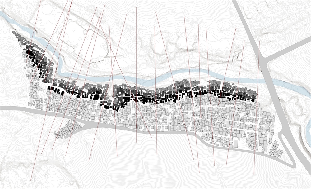 Archisearch - The problem - 3 zones of flooding