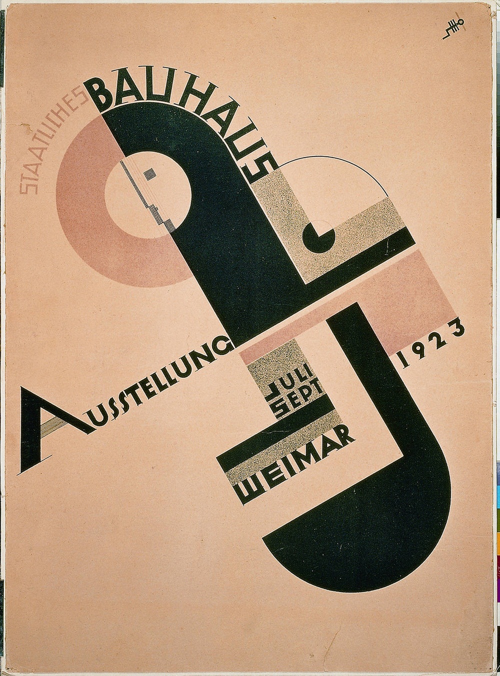 Archisearch - BAUHAUS PLAKAT 1923