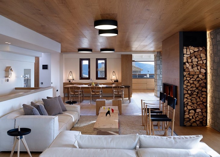 Archisearch - CHALET IN ARACHOVA / ALEXANDROS TSIKORDANOS - 360 CONCEPT DESIGN STUDIO / PHOTOGRAPY BY VANGELIS PATERAKIS