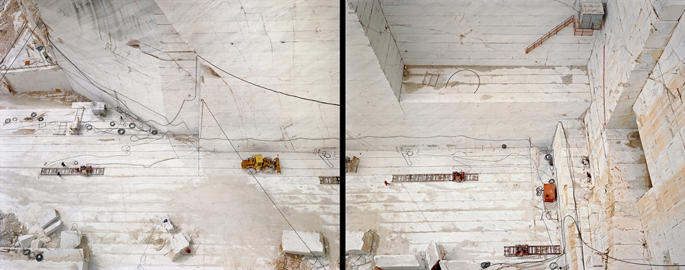 Archisearch - Carrara Marble Quarries #24 & 25, Carrara, Italy, 1993 (c) Edward Burtynsky, courtesy Nicholas  Metivier Gallery, Toronto