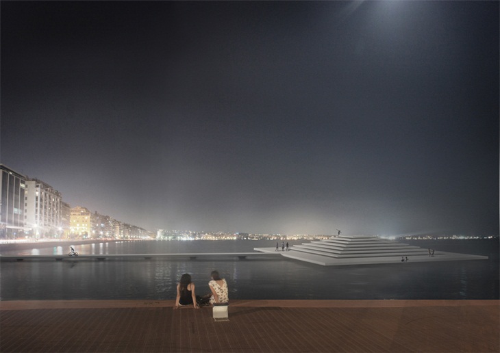 Archisearch - ANOPTICON - 4 piers for Thessaloniki