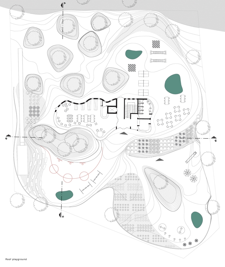 Archisearch - School for thought // Diofantou6 / Roof Playground