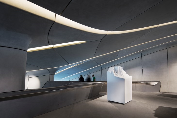 Archisearch MESSNER MOUNTAIN MUSEUM CORONES SOUTH TYROL, ITALY / ZAHA HADID ARCHITECTS