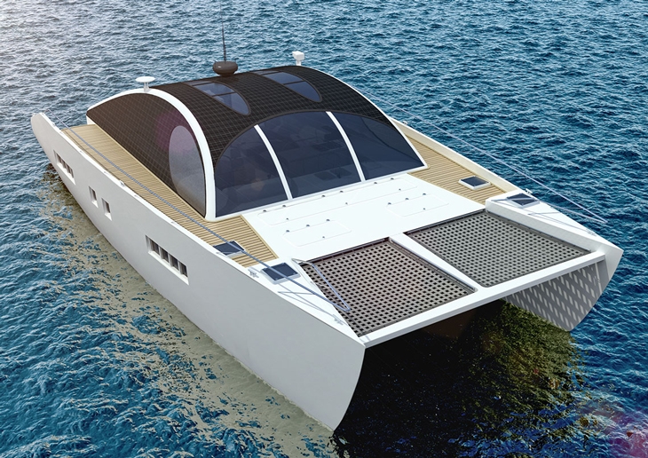 Archisearch - Marvin the Martian. 15’ eco-catamaran