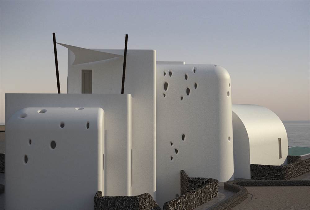 Archisearch - Volcano Residence / Holiday House in Santorini, Greece