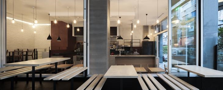 Archisearch - STREATING / A RESTAURANT IN WHICH THE PREPERATION OF THE FOOD BECOMES A CHOREOGRAPHY / MYRTO MILIOU ARCHITECTS / MYRTO MILIOU