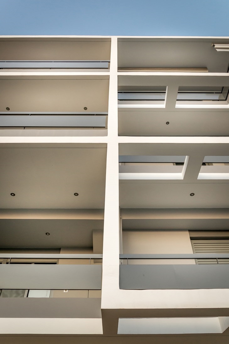 Archisearch - Facade detail, Thiresias Residential Building, Patras Greece, Barlas Architects (c) Pygmalion Karatzas