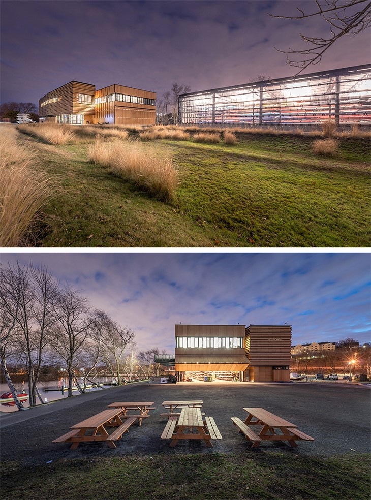 Archisearch - Community Rowing Boathouse / Anmahian Winton Architects / Photography by Pygmalion Karatzas