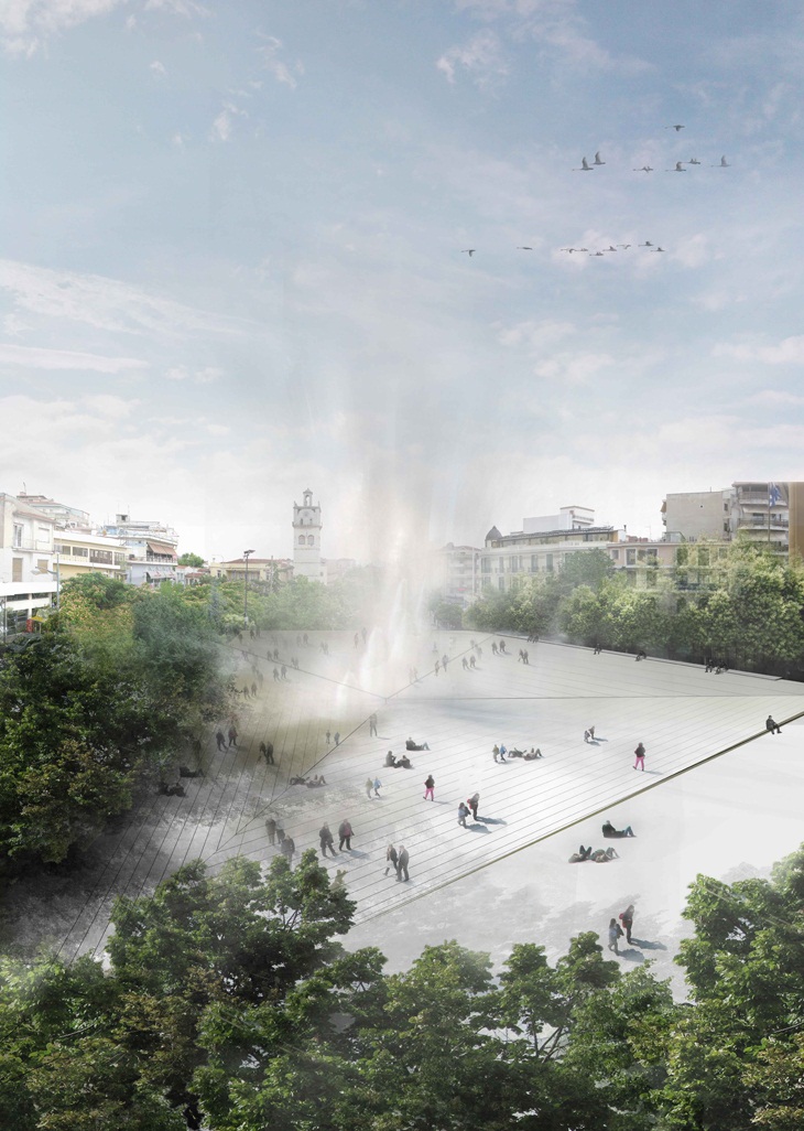 Archisearch -  NIKI - redesign of Nikis square, Kozani, Greece