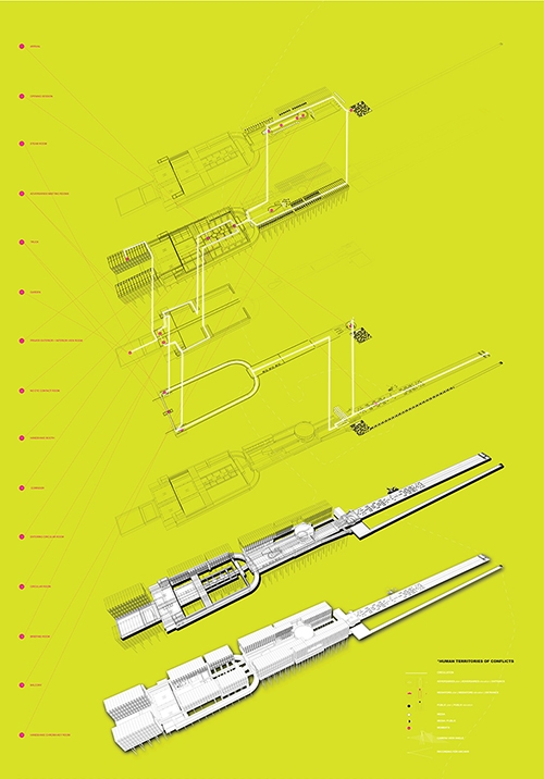 Archisearch A HOTEL NEGOTIATION MACHINE BY EMILY KOUSTAE / HUMAN TERRITORIES OF CONFLICTS