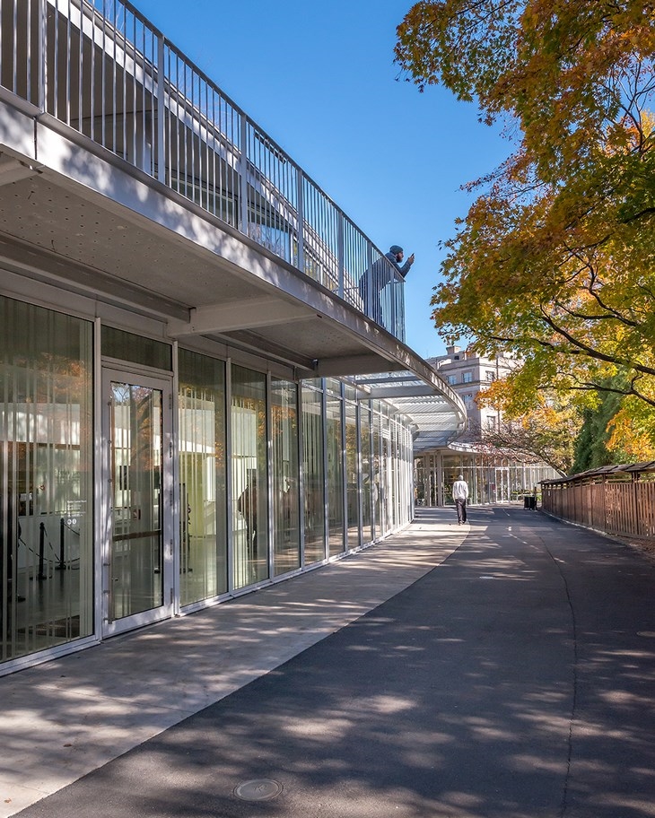 Archisearch BROOKLYN BOTANIC GARDEN VISITOR CENTER / PHOTOGRAPHY BY PYGMALION KARATZAS